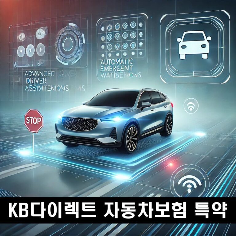 KB다이렉트 자동차보험 특약