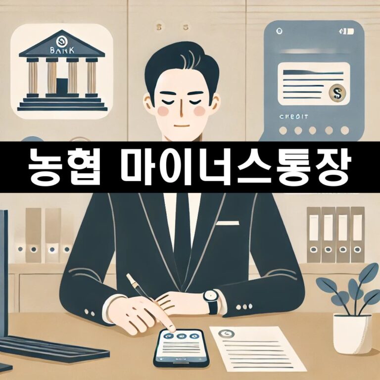 농협 마이너스통장