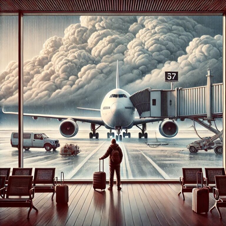 비행기 결항