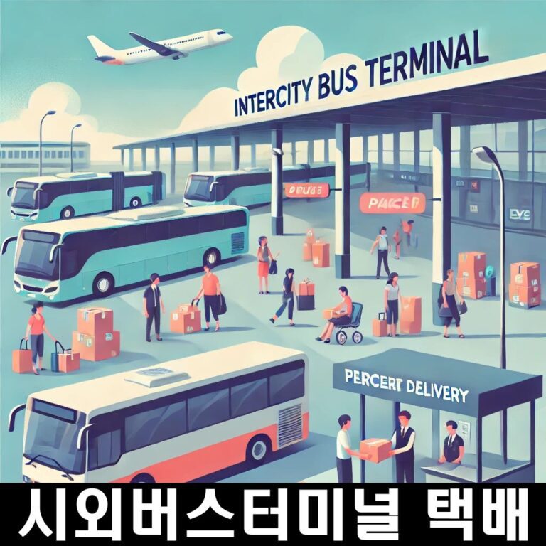 시외버스터미널 택배