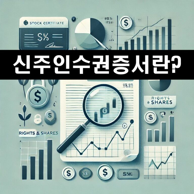 신주인수권증서