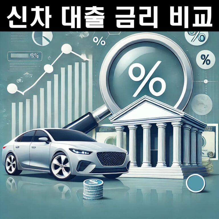신차 대출 금리 비교
