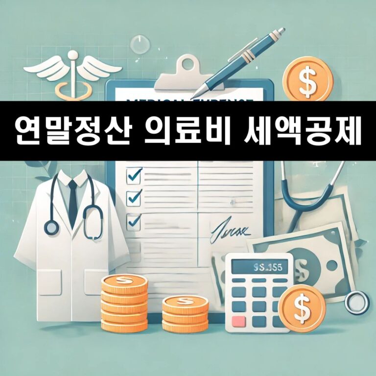 연말정산 의료비 세액공제