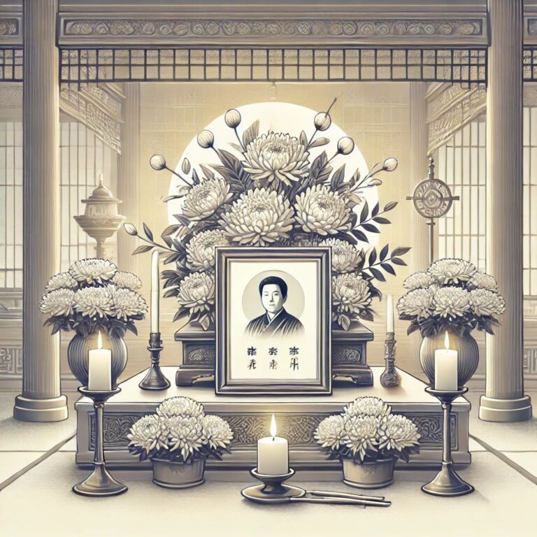 조문 답례글 예시 & 감사 인사