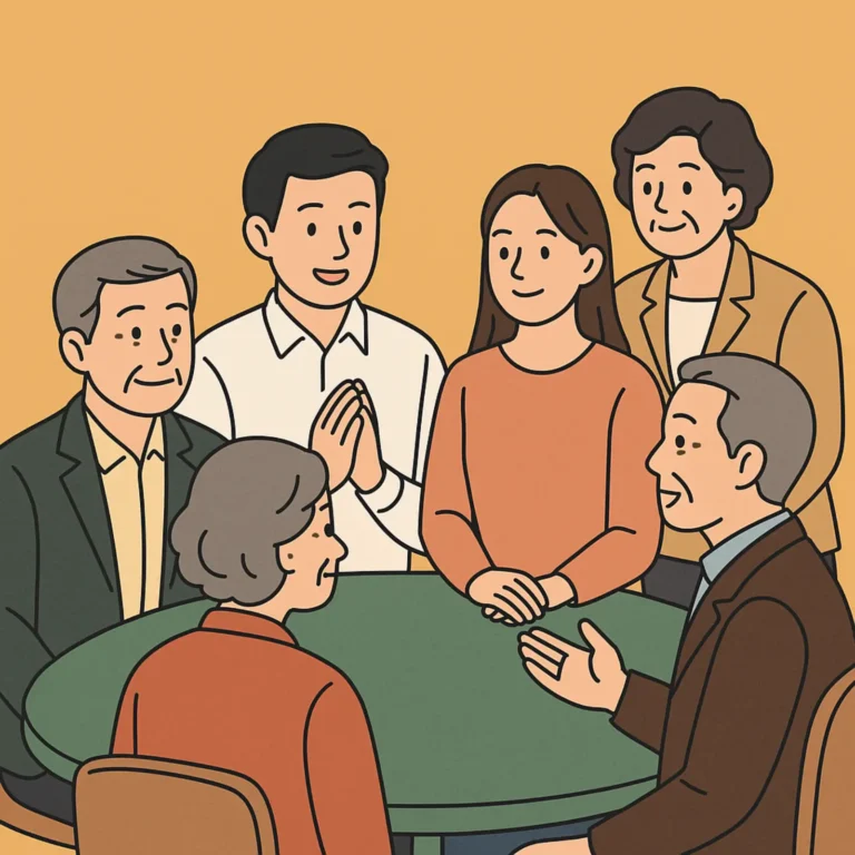 상견례 대화