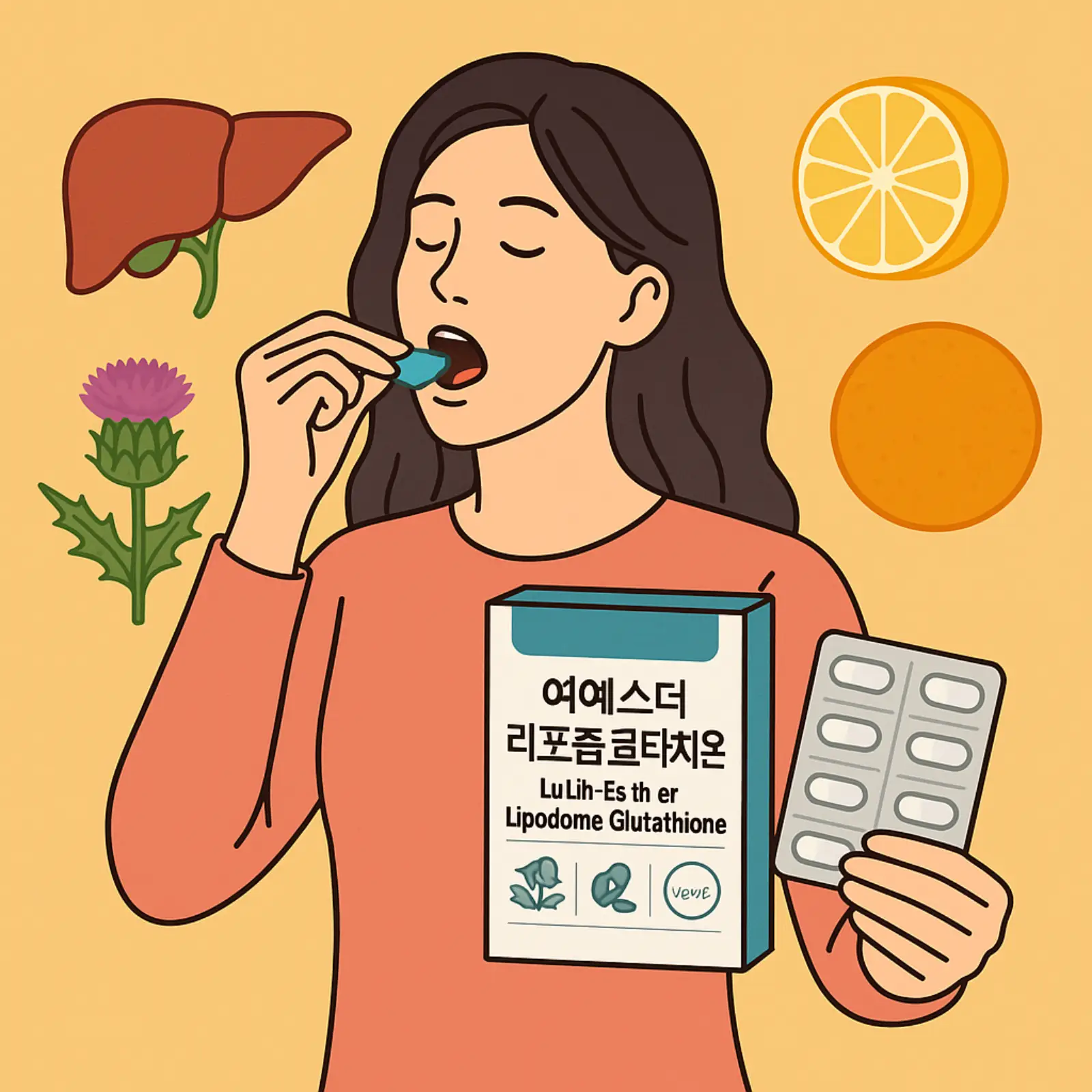 여에스더 리포좀 글루타치온 효과와 가격 직접 써본 후기