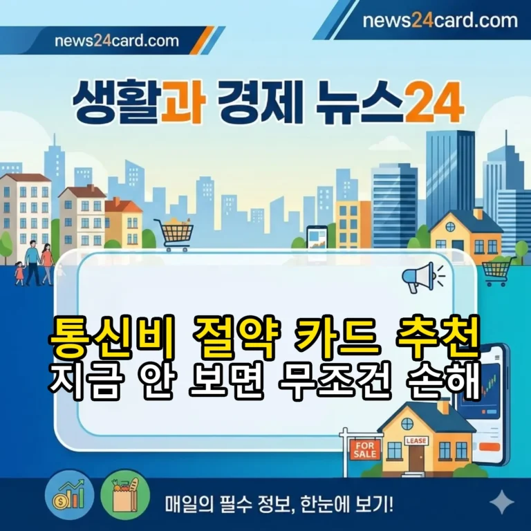 통신비 절약 카드 추천