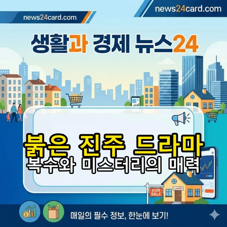 붉은 진주 드라마 복수 미스터리