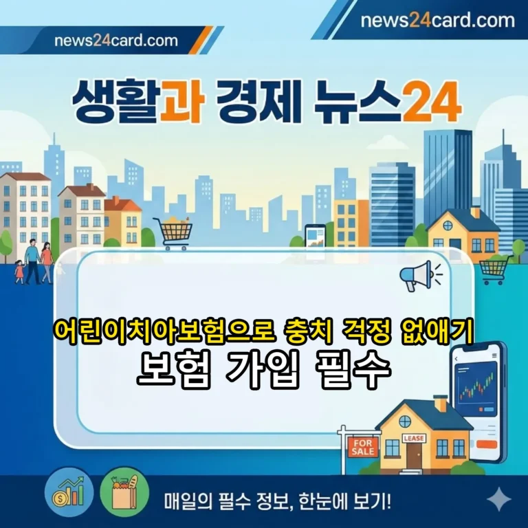 어린이치아보험의 필요성과 보장 항목 분석