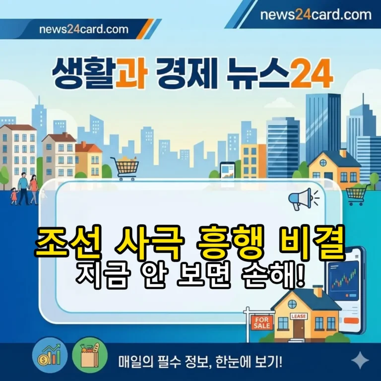 조선 시대 사극 왕과 사는 남자
