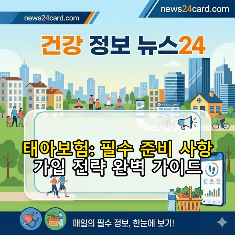 태아보험 가입 시기와 조건에 대한 설명 이미지