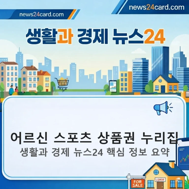 어르신 스포츠 상품권, 누리집 신청, 건강 지원, 신청 방법, 사용처 정보
